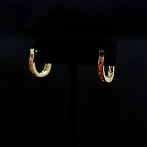 Peachy Mini Hoops